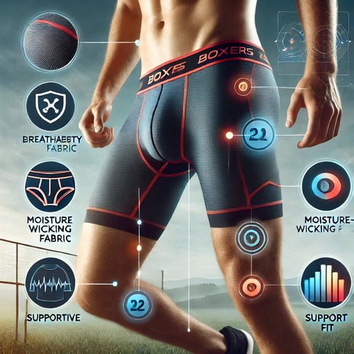 The Benefits of Wearing Athletic Men's Boxers for Sports - MaleBox