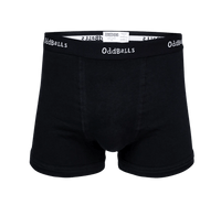 OddBalls Classic Black Boxer Shorts - MaleBox